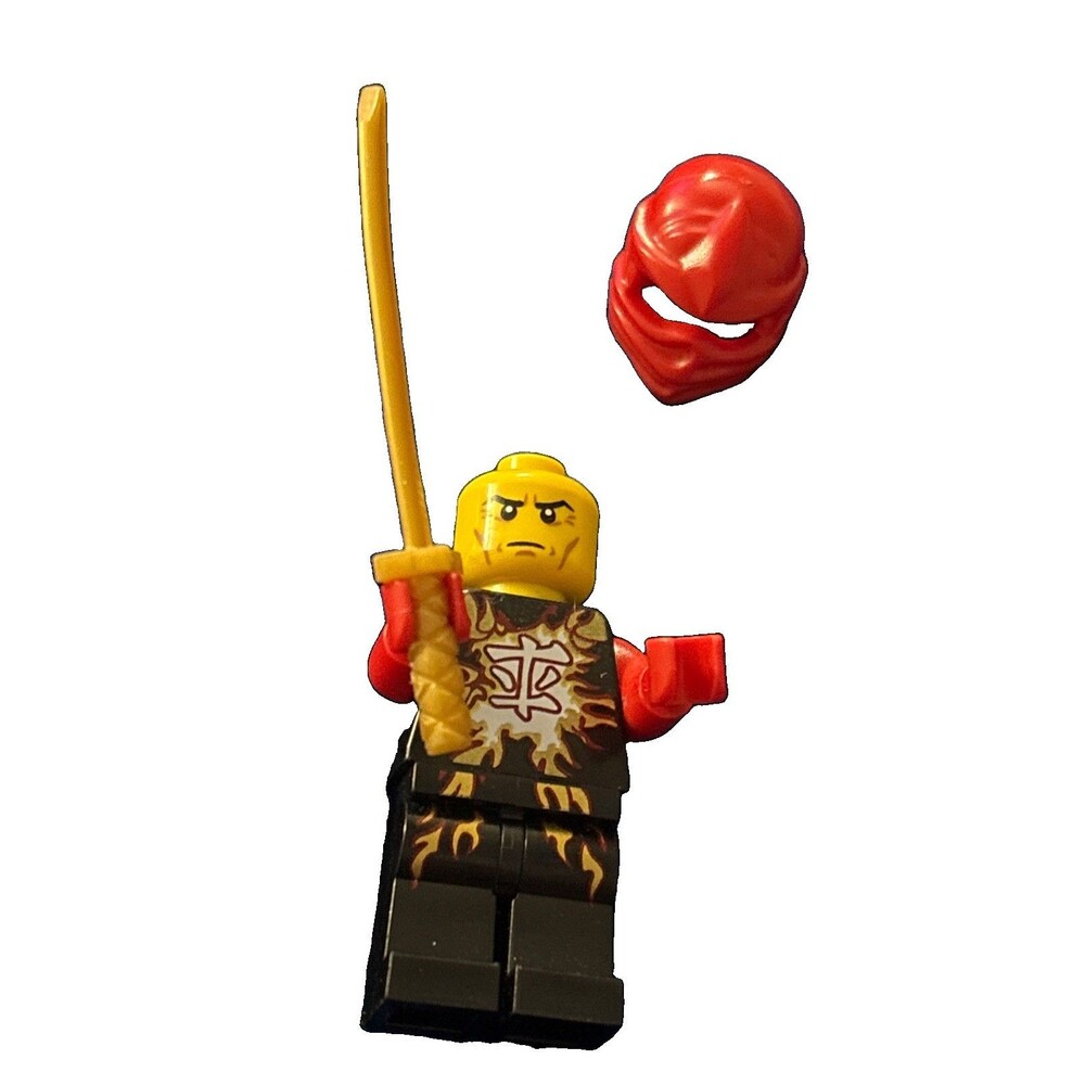 LEGO NINJAGO -- KAI AIRJITZU MINIFIGURE WITH SWORD - Picture 4 of 4